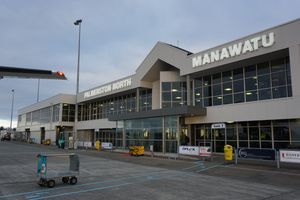Palmerston North 공항 터미널 건물