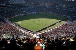 아르헨티나 vs 대한민국 경기가 열린 요하네스버그의 사커 시티의 전경