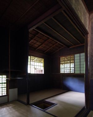 수 세기 동안 귀족이었던 사무라이들은 일본 문화 전체에 영향을 미친 자신들만의 문화를 발전시켰다. 작은 다실(차실)은 영주와 사무라이들의 정치와 사교의 장소였다.