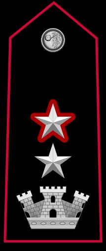 상급 임무 수행 마조레 계급장