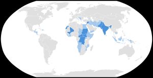 유엔 평화유지활동 현황 지도