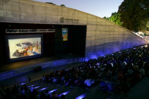 센테나리오 공원(Parque Centenario)에서 열린 2011년 BAFICI 상영회