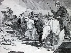 티에르 정부의 탄압D. 비엘주 그림