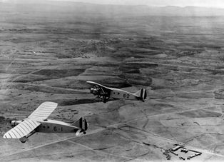 에티오피아 상공의 이탈리아 Ca-111 폭격기