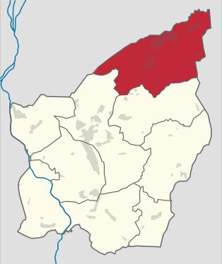 산마리노 내 세라발레 위치