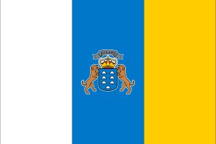 카나리아 제도의 기 (정부용 육상기)