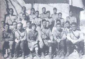 1943년 10월 5일 촬영한 제88독립보병여단 대원들. 1936년 결성된 동북항일연군이 이들의 기원이다.