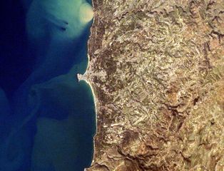 티레의 항공 뷰