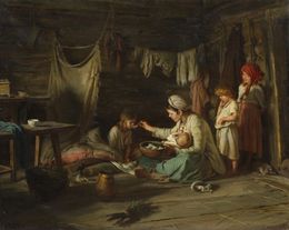 "회복"(1889) 시릴 레목 - 프리모르스키 주립 미술관