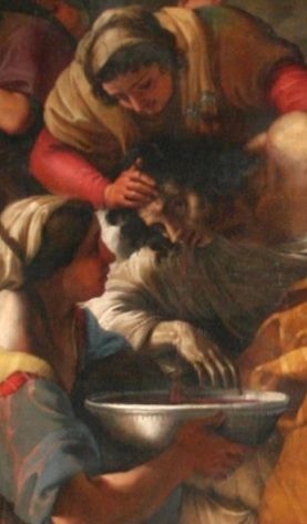 1681년 그림으로, 구토로 고통받는 사람을 보여줍니다. 이는 알코올 숙취의 전형적인 증상입니다.