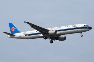 중국남방항공의 에어버스 A321