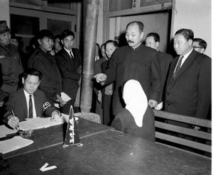 김상돈 서울시장이 시장 부임 이후 처음으로 종로구청을 순시했다.