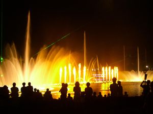 강원랜드 리조트 멀티미디어 분수쇼