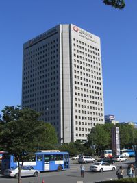 구 한국전력공사 삼성동 본사 2006년 9월 23일에 촬영.