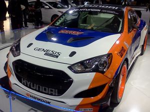 2014년 파이크스 피크의 제네시스 쿠페