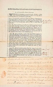 미해군 무장법 1794