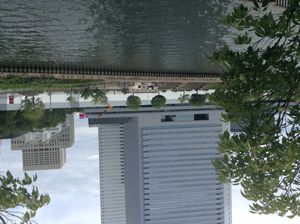 2016년 9월 시점의 3대째 사옥 건설지의 모습