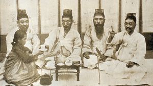 1910년대 무렵의 어느 작은 술집의 기생