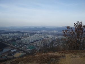 대구 수성구 고산 지역 전경