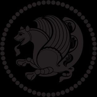 시무르그는 [[사산 제국]]의 왕실 문장이었다.