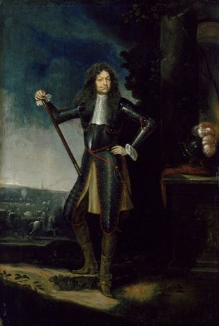 엘리아스 그리슬러의 라이몬도 몬테쿠콜리 초상화 (1650년경)