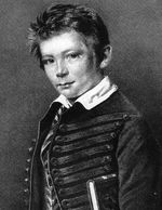 11세의 비스마르크를 궁정화가 프란츠 크뤼거가 1826년에 그린 그림.