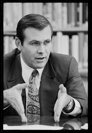 1971년 생활비위원회 위원장 럼즈펠드