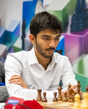 인도의 구케시 디가 오픈 부문 최고 선수로 지명되었다.