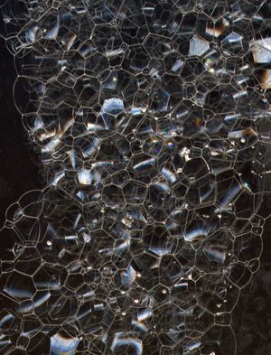 비누 방울의 거품