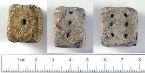 고대 로마 말기의 주사위