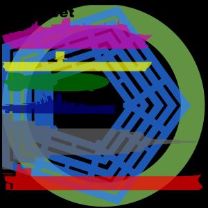 펜타곤과 다른 거대한 물체와의 비교