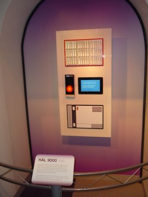 카네기 과학센터에 전시된 HAL 9000의 모형