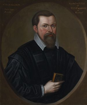 로버트 롤록(Robert Rollock), 교수(1583–1586)이자 에든버러 대학교 초대 총장(1586–1599)