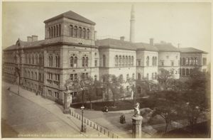 19세기 후반에 촬영된 구 의과대학의 건물들