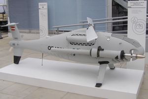 쉬벨 캠콥터 S-100(Schiebel Camcopter S-100) 무인기에 장착된 마트렛 미사일