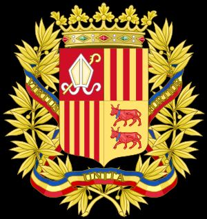 안도라 고위 당국의 문장