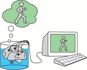 항아리 속의 뇌 사고 실험도