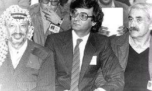 야세르 아라파트, 마흐무드 다르위시, 조르주 하바시 (George Habash) in 시리아