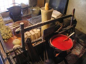 和蝋燭의 제조원