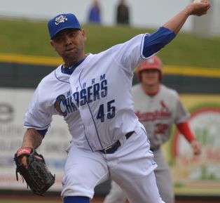 2013년 오마하 스톰 체이서스 소속 당시 프랜시슬리 부에노