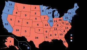 부시-체니 후보가 50.7%의 득표율과 286명의 선거인단을 얻어 2004년 대통령 선거에서 승리했다.