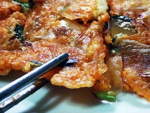 김치부침개