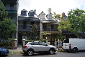 키리빌리에 있는 가정집의 테라스 모습.