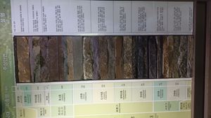 태백시 지질 주상단면도