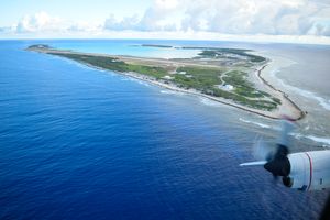 2015년 웨이크섬 피콕 포인트 서쪽 전망