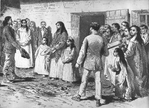 "왕비 어머니" 코레토와 그녀의 딸들 "왕비" 캐롤라인과 해리엇, 1877년