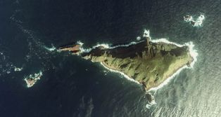 우도네섬 (1978년 촬영)