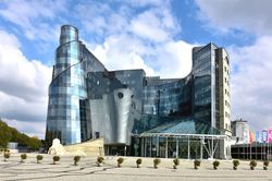 바르샤바 폴란드에 위치한 TVP 본사