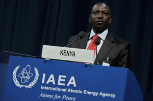 제54차 IAEA 총회에 참석한 루토