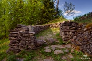 고대 에스토니아 최대 요새인 바르볼라 요새의 성벽